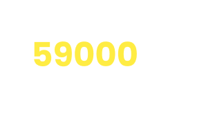 59000人以上 累計利用者数