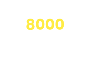 8000社 累計利用社数